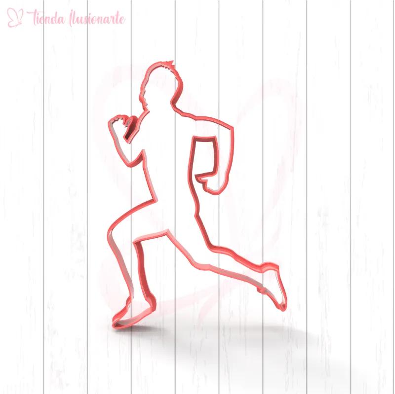 Corredor silueta